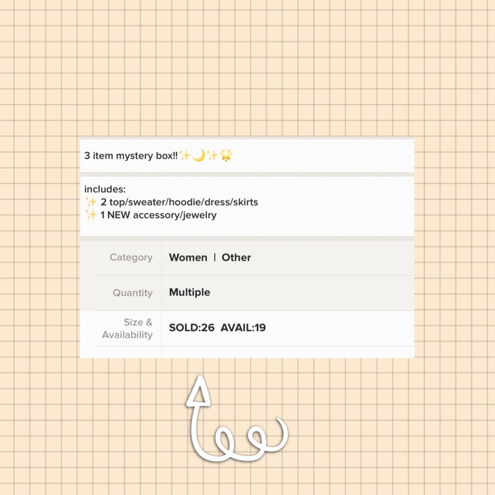 3 item mystery box!!✨🌙🤎 - Picture 3 of 13